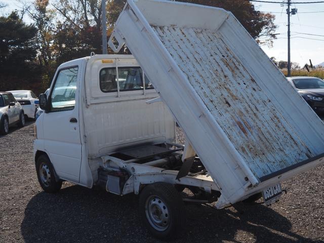 ミニキャブトラック ダンプ　車検Ｒ９年１１月　４ＷＤ　５ＭＴ（6枚目）