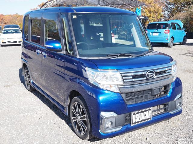 タント カスタムＲＳ　車検Ｒ９年１１月　１年保証　４ＷＤ　ワンオーナー　ナビ　ＴＶ　Ｂｌｕｅｔｏｏｔｈ　フリップダウンモニター　両側パワスラ　ＥＴＣ　ＬＥＤライト　スマートキー（3枚目）