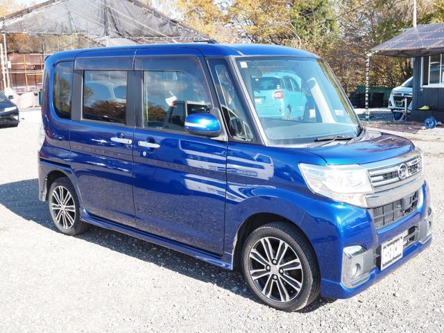 タント カスタムＲＳ　車検Ｒ９年１１月　１年保証　４ＷＤ　ワンオーナー　ナビ　ＴＶ　Ｂｌｕｅｔｏｏｔｈ　フリップダウンモニター　両側パワスラ　ＥＴＣ　ＬＥＤライト　スマートキー（4枚目）