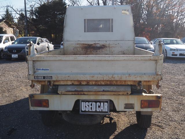 ハイゼットトラック 車検令和8年4月 4WD ダンプ 新明和工業製 5MT エアコン(6枚目)