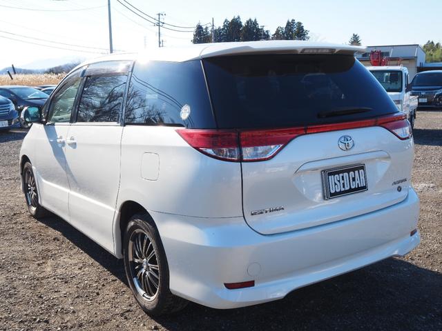 エスティマ アエラス　車検令和８年３月　４ＷＤ　左側パワスラ　ナビ　ＥＴＣ（6枚目）