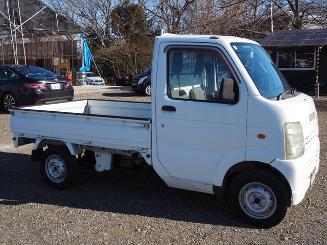 キャリイトラック ＫＣエアコン・パワステ　車検令和８年６月　５ＭＴ　４ＷＤ　エアコン　パワステ（4枚目）