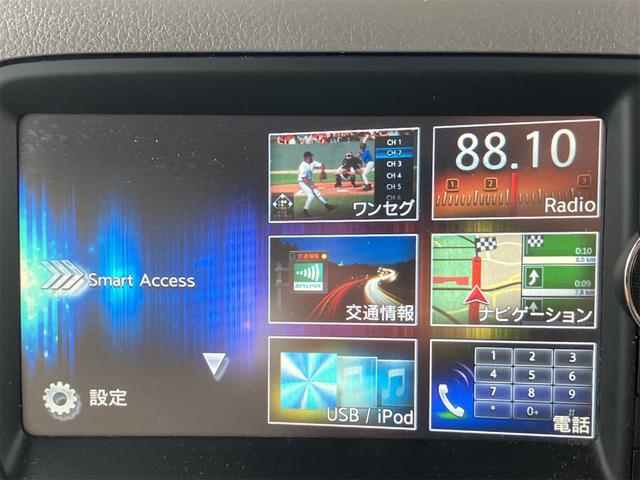 スペーシア Ｘ　４ＷＤ　ＥＴＣ　バックカメラ　両側スライド・片側電動　ナビ　ＴＶ　オートライト　スマートキー　アイドリングストップ　電動格納ミラー　シートヒーター　ベンチシート　ＣＶＴ　盗難防止システム　ＡＢＳ（5枚目）