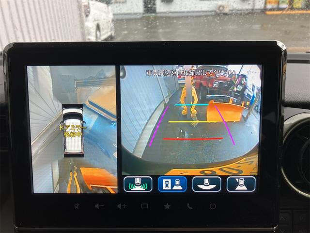 スペーシアギア ハイブリッドＸＺ　ターボ　４ＷＤ　ドライブレコーダー　ＥＴＣ　全周囲カメラ　両側電動スライドドア　ＴＶ　クリアランスソナー　オートクルーズコントロール　レーンアシスト　衝突被害軽減システム　オートライト　スマートキー（7枚目）