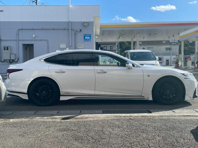 ＬＳ ＬＳ５００ｈ　Ｆスポーツ　サンルーフ・モデリスタ・純正ナビ・パノラミックビューモニター・ＥＴＣ２．０・シートヒーター＆ベンチレーション・ステアリングヒーター・レクサスセーフティセンス（2枚目）