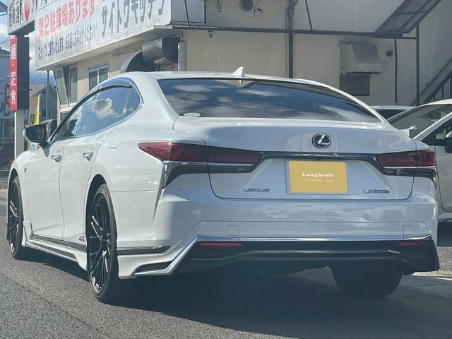 ＬＳ ＬＳ５００ｈ　Ｆスポーツ　サンルーフ・モデリスタ・純正ナビ・パノラミックビューモニター・ＥＴＣ２．０・シートヒーター＆ベンチレーション・ステアリングヒーター・レクサスセーフティセンス（3枚目）