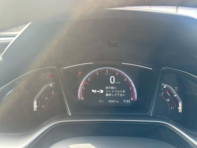 シビック ハッチバック ホンダセンシング ★純正フルエアロ・純正ナビ・フルセグTV・ETC・ホンダセンシング・バックモニター・パドルシフト・スマートプッシュスタート・シートヒーター★(8枚目)