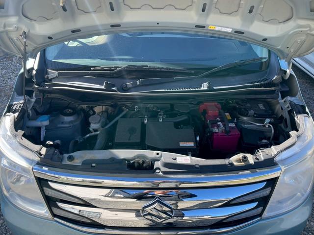 ワゴンＲ ＦＺ　４ＷＤ・レーダーブレーキサポート・社外ナビ・バックモニター・１オーナー・スマートキー・プッシュスタート・純正１４インチアルミホイール（14枚目）