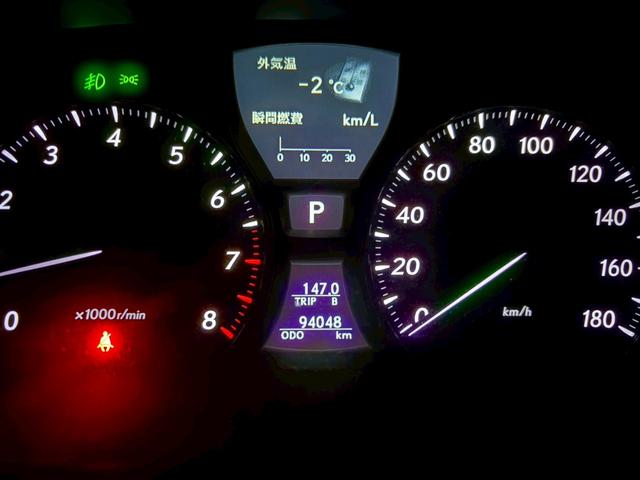 ＬＳ ＬＳ４６０　純正ナビ・バックモニター・ＥＴＣ（9枚目）