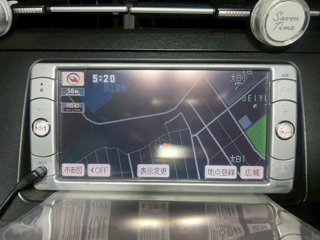 プリウス G 純正ナビ・LEDヘッドライト・バックモニター・ETC(9枚目)