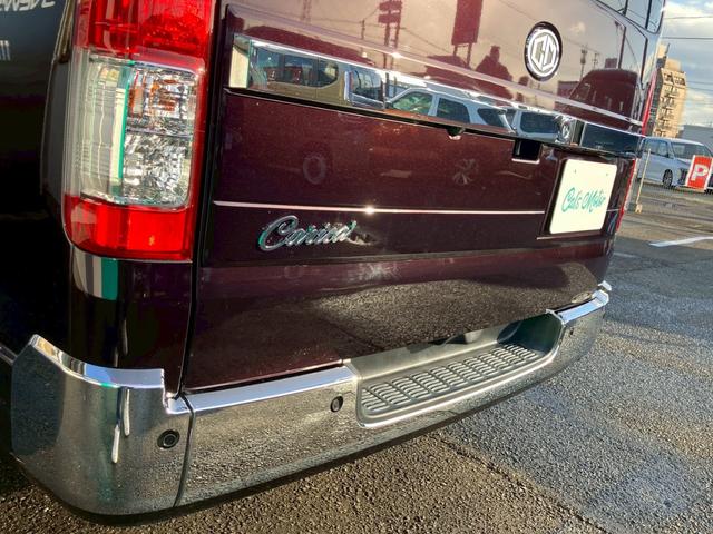 ハイエースバン ロングスーパーGL Carica Cal‘sMotor オリジナルカスタマイズカー 純正7インチナビ シーケンシャルLEDヘッドライト 全方位カメラ ETC クリアランスソナー ベットキット 専用シートカバー(21枚目)