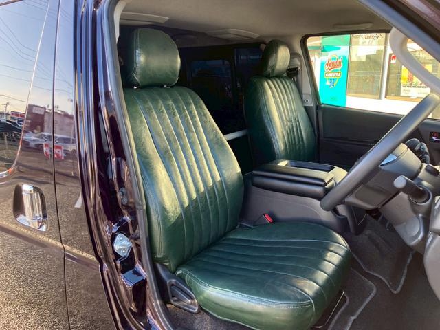 ハイエースバン ロングスーパーGL Carica Cal‘sMotor オリジナルカスタマイズカー 純正7インチナビ シーケンシャルLEDヘッドライト 全方位カメラ ETC クリアランスソナー ベットキット 専用シートカバー(54枚目)