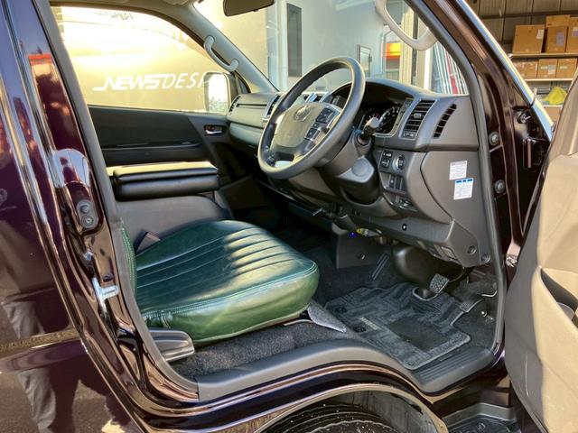 ハイエースバン ロングスーパーGL Carica Cal‘sMotor オリジナルカスタマイズカー 純正7インチナビ シーケンシャルLEDヘッドライト 全方位カメラ ETC クリアランスソナー ベットキット 専用シートカバー(56枚目)