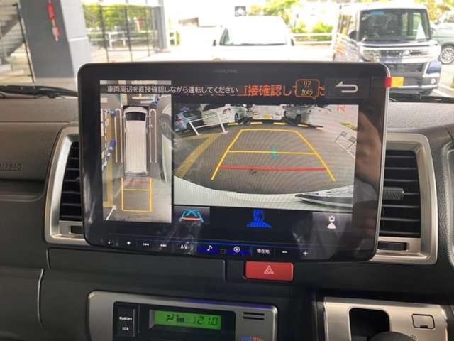 ハイエースバン スーパーＧＬ　ダークプライムＩＩ　ＡＬＰＩＮＥ１１インチナビ　パノラマミックビューモニター　両側パワースライドドア　ＥＴＣ２．０　ＨＤＭＩ　ＵＳＢ　リアヒーター　リアクーラー　フルセグテレビ（3枚目）