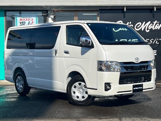ハイエースバン スーパーＧＬ　ダークプライムＩＩ　ＡＬＰＩＮＥ１１インチナビ　パノラマミックビューモニター　両側パワースライドドア　ＥＴＣ２．０　ＨＤＭＩ　ＵＳＢ　リアヒーター　リアクーラー　フルセグテレビ（10枚目）