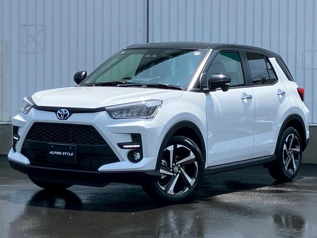 ライズ Z ALPINE9インチナビ パノラマミックビューモニター ブラインドスポットモニター フルセグテレビ HDMI 純正アルミ シートヒーター シーケンシャルウインカー ETC(8枚目)