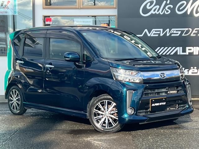 ムーヴ カスタム　ＸリミテッドＩＩ　ＳＡＩＩＩ　ワンオーナー　全方位カメラ　社外ナビ　フルセグ　ＤＶＤ再生　ドライブレコーダー　シートヒーター　衝突軽減ブレーキ　ＬＥＤヘッドライト　ＬＥＤフォグ　純正ＡＷ　純正マット　純正ドアバイザー　スマートキー（4枚目）