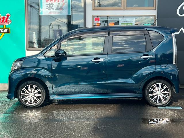 ムーヴ カスタム　ＸリミテッドＩＩ　ＳＡＩＩＩ　ワンオーナー　全方位カメラ　社外ナビ　フルセグ　ＤＶＤ再生　ドライブレコーダー　シートヒーター　衝突軽減ブレーキ　ＬＥＤヘッドライト　ＬＥＤフォグ　純正ＡＷ　純正マット　純正ドアバイザー　スマートキー（7枚目）