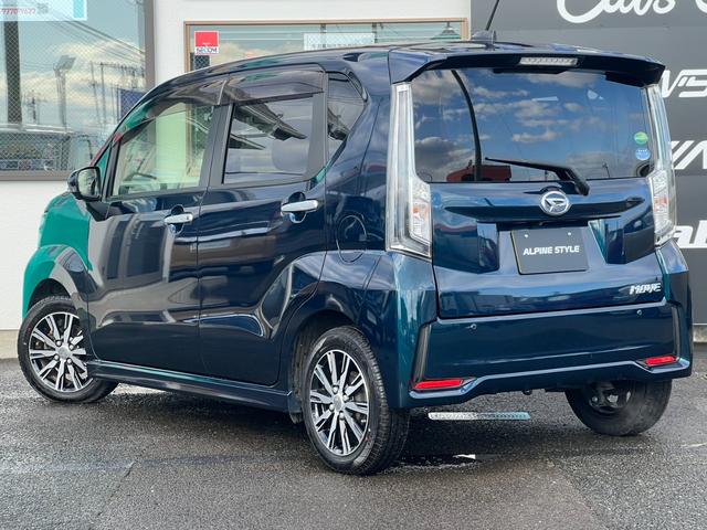 ムーヴ カスタム　ＸリミテッドＩＩ　ＳＡＩＩＩ　ワンオーナー　全方位カメラ　社外ナビ　フルセグ　ＤＶＤ再生　ドライブレコーダー　シートヒーター　衝突軽減ブレーキ　ＬＥＤヘッドライト　ＬＥＤフォグ　純正ＡＷ　純正マット　純正ドアバイザー　スマートキー（8枚目）