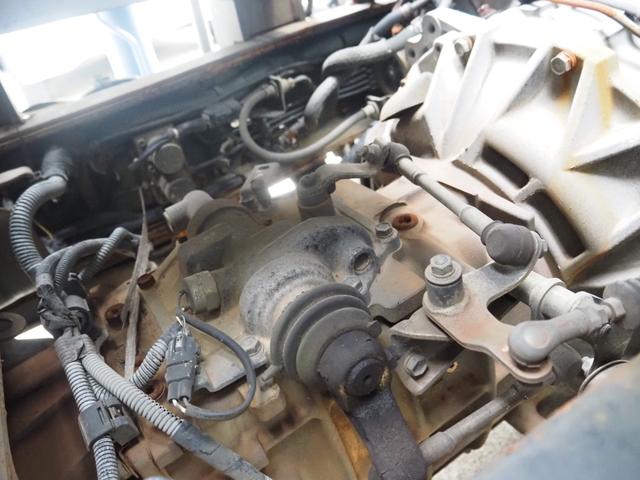 デュトロ 　クレーン　タダノＺＲ２６４　２．６３ｔ　パワーゲート極東Ｖ６０１Ａ　５ＭＴ　エアコン　ディーゼル　車検令和８年１０月　クレーンワイヤー新品（40枚目）
