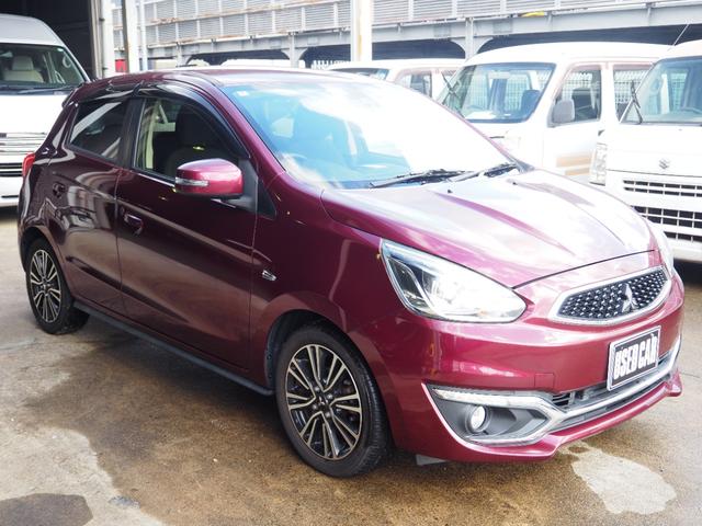 ミラージュ Ｇ　車検Ｒ９年６月　１年保証　ナビ　ＴＶ　バックカメラ　ＥＴＣ　アイドリングストップ　プッシュスタート（2枚目）