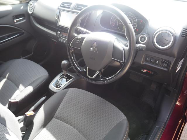 ミラージュ Ｇ　車検Ｒ９年６月　１年保証　ナビ　ＴＶ　バックカメラ　ＥＴＣ　アイドリングストップ　プッシュスタート（14枚目）