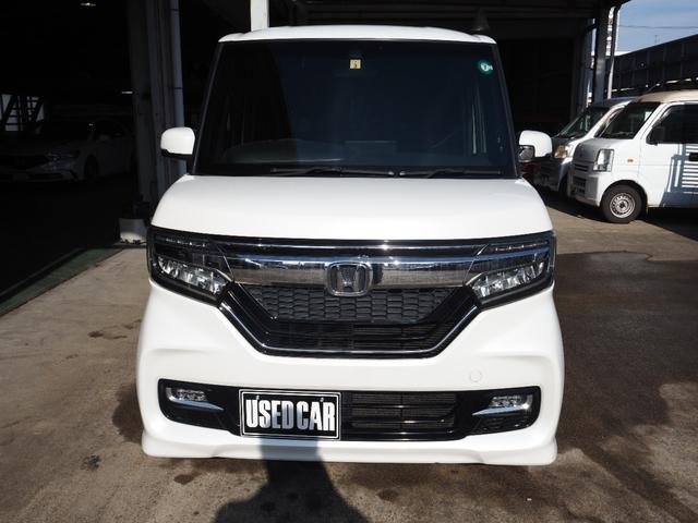 Ｎ－ＢＯＸカスタム Ｇ・Ｌホンダセンシング　車検Ｒ９年１２月　１年保証　ナビ　ＴＶ　バックカメラ　Ｂｌｕｅｔｏｏｔｈ　前席シートヒーター　ＥＴＣ　左側パワスラ（3枚目）