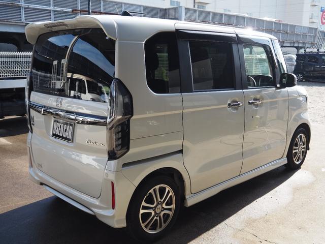 Ｎ－ＢＯＸカスタム Ｇ・Ｌホンダセンシング　車検Ｒ９年１２月　１年保証　ナビ　ＴＶ　バックカメラ　Ｂｌｕｅｔｏｏｔｈ　前席シートヒーター　ＥＴＣ　左側パワスラ（6枚目）