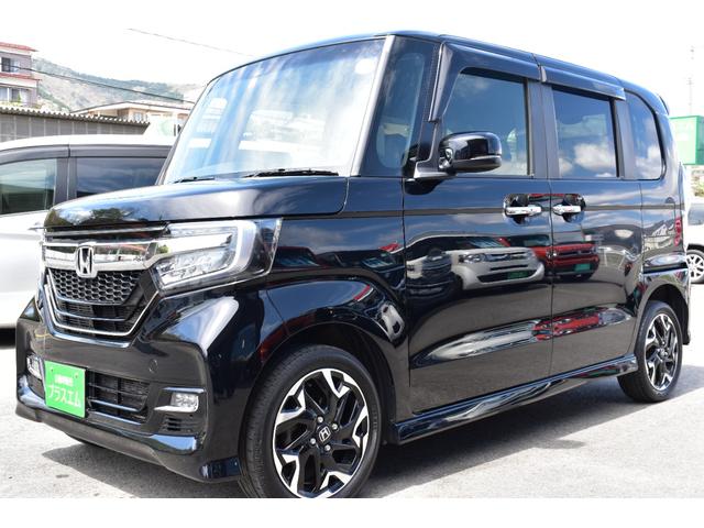 Ｎ－ＢＯＸカスタム Ｇ・Ｌターボホンダセンシング　４ＷＤ・純正ナビ・フルセグＴＶ・バックカメラ・ＣＤ・ＤＶＤ・Ｂｌｕｅｔｏｏｔｈ・両側パワースライドドア・純正リモコンエンジンスターター・衝突軽減ブレーキ・クルーズコントロール・シートヒーター・ＥＴＣ（2枚目）