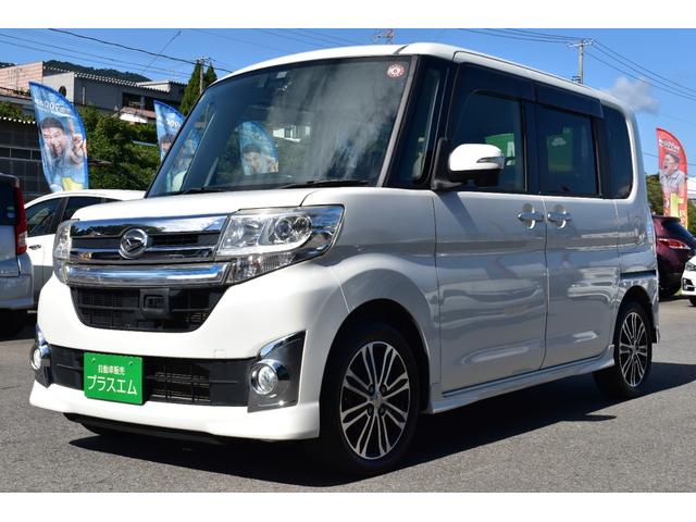 タント カスタムＲＳ　スマートセレクションＳＡ　ＫＥＮＷＯＯＤナビ・フルセグＴＶ・ＣＤ・ＤＶＤ再生・Ｂｌｕｅｔｏｏｔｈ・バックカメラ・両側パワースライドドア・前後ドラレコ・ＬＥＤヘッドライト・ＥＴＣ・ステアスイッチ・スマートアシスト・純正１５ＡＷ（2枚目）