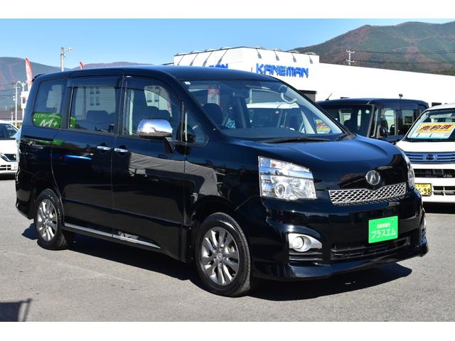 ヴォクシー ＺＳ　煌Ｚ　切替４ＷＤ・両側電動スライドドア・ＳＤナビ・フルセグＴＶ・ＣＤ・ＤＶＤ・Ｂｌｕｅｔｏｏｔｈ・バックカメラ・フリップダウンモニター・リモコンＥ／Ｇスターター・１６ＡＷ・ＥＴＣ・パドルシフト・半革シート（5枚目）