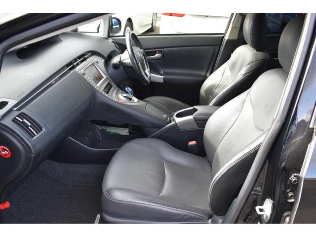 プリウス Gツーリングセレクションレザーパッケージ モデリスタエアロ・革シート・電動シート・衝突軽減ブレーキ・障害物センサー・ナビ・バックカメラ・フルセグ・CD・DVD・Bluetooth・LEDライト・ヘッドアップディスプレイ・純正17AW・ETC(56枚目)