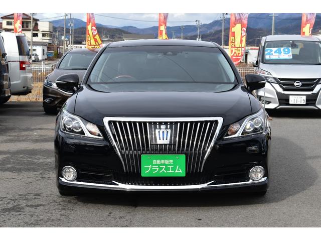 クラウンマジェスタ Fバージョン 車高調・オプション18インチAW・SDナビ・フルセグTV・バックカメラ・CD・DVD・Blu-ray・Bluetooth・前後障害物センサー・ドラレコ・黒革シート・シートベンチレーション・ETC・後期(6枚目)