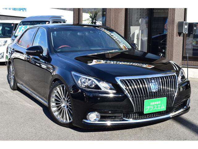 クラウンマジェスタ Fバージョン 車高調・オプション18インチAW・SDナビ・フルセグTV・バックカメラ・CD・DVD・Blu-ray・Bluetooth・前後障害物センサー・ドラレコ・黒革シート・シートベンチレーション・ETC・後期(7枚目)