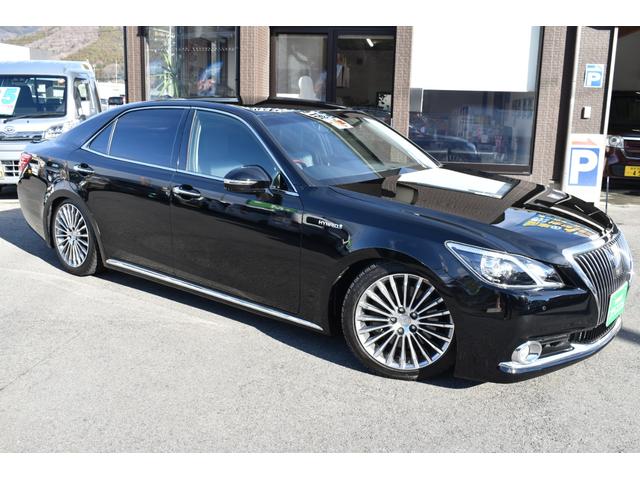 クラウンマジェスタ Fバージョン 車高調・オプション18インチAW・SDナビ・フルセグTV・バックカメラ・CD・DVD・Blu-ray・Bluetooth・前後障害物センサー・ドラレコ・黒革シート・シートベンチレーション・ETC・後期(8枚目)