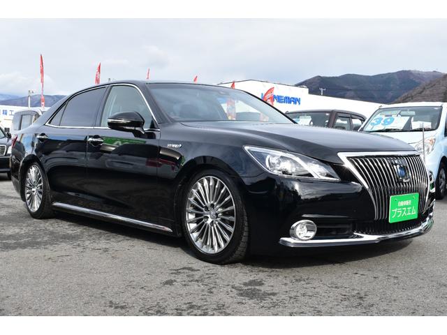 クラウンマジェスタ Fバージョン 車高調・オプション18インチAW・SDナビ・フルセグTV・バックカメラ・CD・DVD・Blu-ray・Bluetooth・前後障害物センサー・ドラレコ・黒革シート・シートベンチレーション・ETC・後期(10枚目)