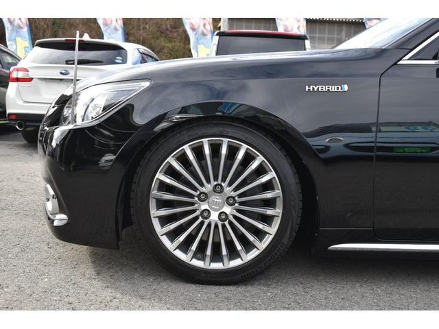 クラウンマジェスタ Fバージョン 車高調・オプション18インチAW・SDナビ・フルセグTV・バックカメラ・CD・DVD・Blu-ray・Bluetooth・前後障害物センサー・ドラレコ・黒革シート・シートベンチレーション・ETC・後期(17枚目)