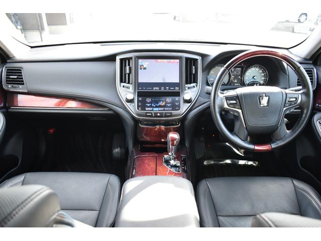 クラウンマジェスタ Fバージョン 車高調・オプション18インチAW・SDナビ・フルセグTV・バックカメラ・CD・DVD・Blu-ray・Bluetooth・前後障害物センサー・ドラレコ・黒革シート・シートベンチレーション・ETC・後期(32枚目)