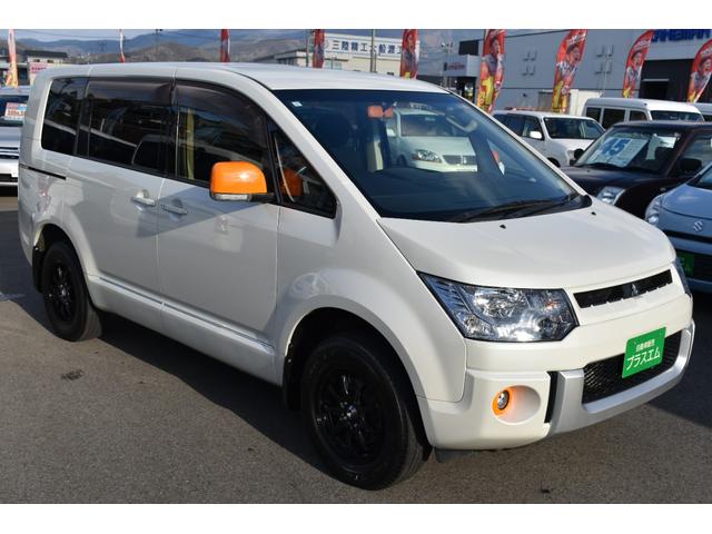 デリカＤ：５ Ｄ　パワーパッケージ　切替式４ＷＤ・ディーゼルターボ・両側パワースライドドア・社外ナビ・フルセグＴＶ・バックカメラ・ＣＤ・ＤＶＤ・Ｂｌｕｅｔｏｏｔｈ・社外１６インチアルミ・ＥＴＣ・スマートキー・ＨＩＤライト・フォグ・８人乗（8枚目）