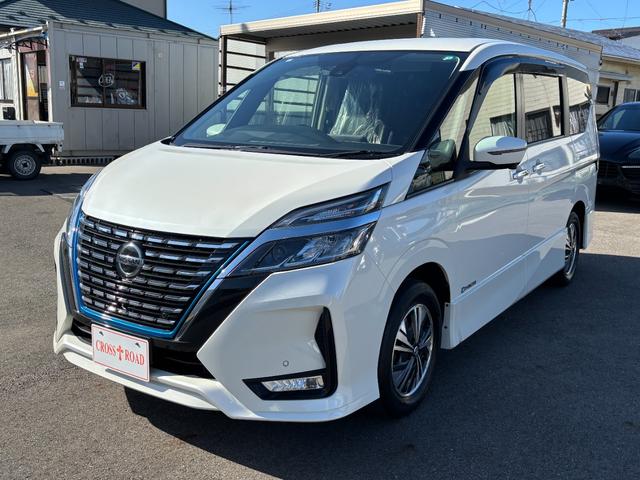 セレナ e-パワー ハイウェイスターV 後期 純正10型ナビ 全周囲モニター プロパイロット 両側ハンズフリー電動スライドD フルセグTV 純正ドラレコ LEDヘッドライト クリアランスソナー 防水シート 衝突回避ブレーキ 横滑防止 ETC(3枚目)