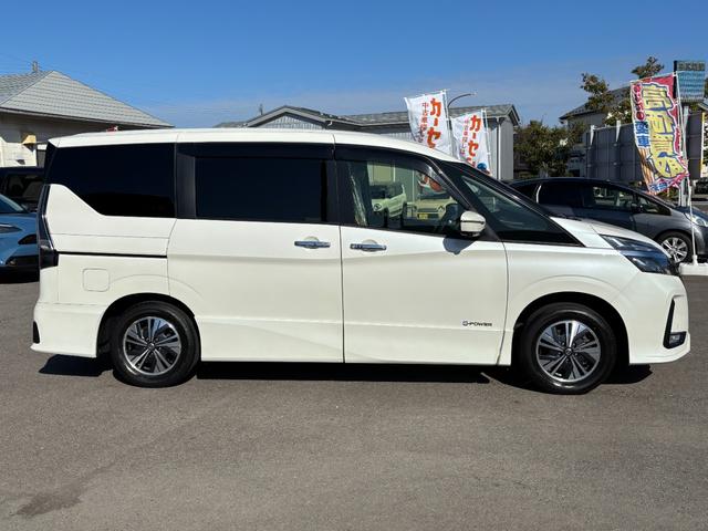 セレナ e-パワー ハイウェイスターV 後期 純正10型ナビ 全周囲モニター プロパイロット 両側ハンズフリー電動スライドD フルセグTV 純正ドラレコ LEDヘッドライト クリアランスソナー 防水シート 衝突回避ブレーキ 横滑防止 ETC(8枚目)