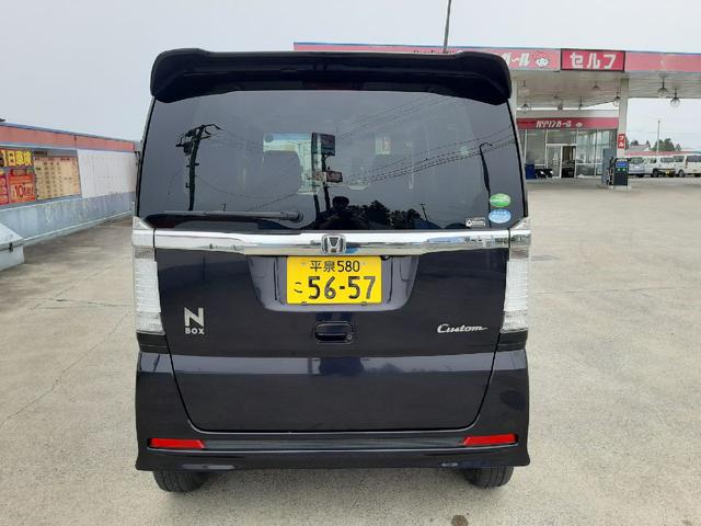 Ｎ－ＢＯＸカスタム Ｇ　ＡＴ　４ＷＤ　ナビ　ＴＶ　バックモニター　スマートキー　ＥＴＣ（6枚目）