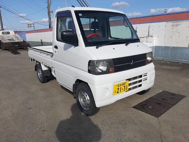 ミニキャブトラック 　５速ＭＴ　４ＷＤ　パワステ　ラジオ　スタッドレス（3枚目）