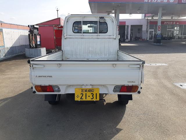 ミニキャブトラック 　５速ＭＴ　４ＷＤ　パワステ　ラジオ　スタッドレス（6枚目）