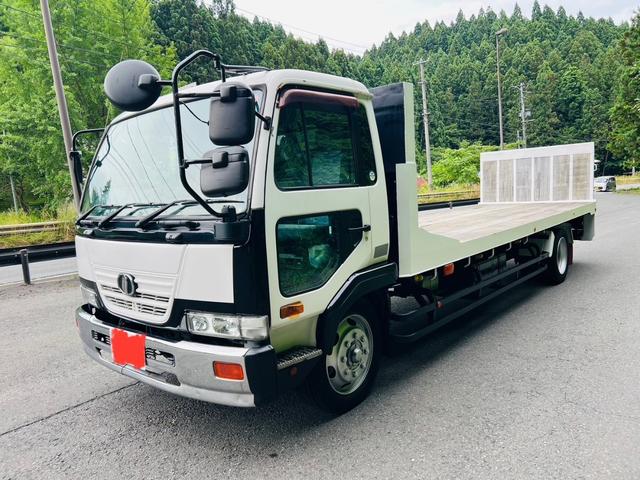 コンドル 　セルフローダー　重機運搬車　最大積載量８５００ｋｇ　ラジコン付き　６速マニュアル　板張り　ＰＫ３６Ｃ　エンジン日野Ｊ０７Ｅ　ウインチ付き　作業灯　ＥＴＣ　ＡＭＦＭラジオ（2枚目）