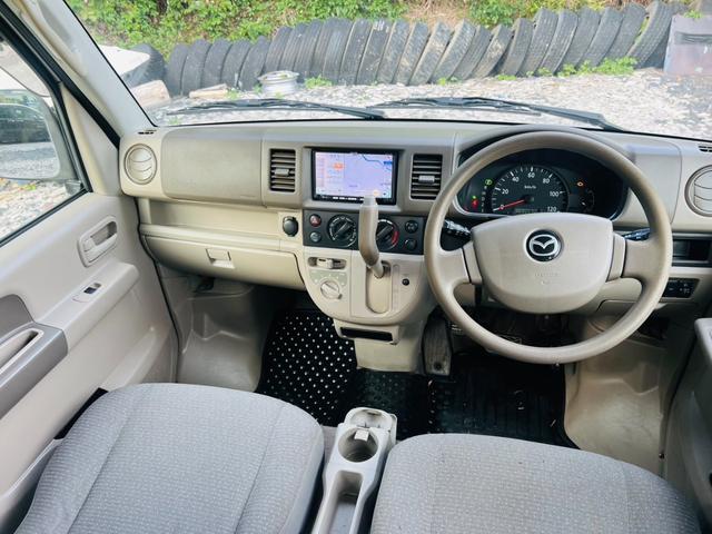 スクラム ＰＣ　４ＷＤ　オートマ　ターボ　ナビ　エアコン　パワステ　パワーウィンドウ　ナビ　両側スライドドア　運転席助手席エアバック　ドアバイザー（19枚目）
