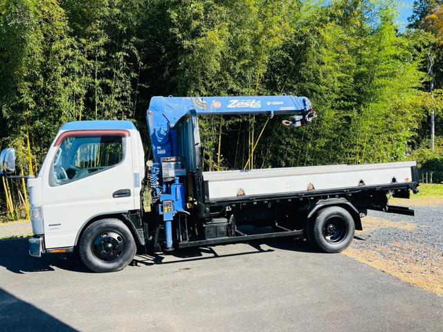 キャンター 　タダノクレーン　ラジコン付き　フックイン　平ボディー　最大積載量２７５０ｋｇ　キーレスエントリー　ＥＴＣ　アウトリガー　エアバック（6枚目）