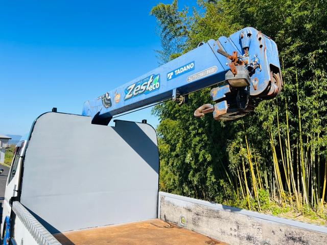 キャンター 　タダノクレーン　ラジコン付き　フックイン　平ボディー　最大積載量２７５０ｋｇ　キーレスエントリー　ＥＴＣ　アウトリガー　エアバック（14枚目）