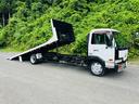 　セルフローダー　重機運搬車　最大積載量８５００ｋｇ　ラジコン付き　６速マニュアル　板張り　ＰＫ３６Ｃ　エンジン日野Ｊ０７Ｅ　ウインチ付き　作業灯　ＥＴＣ　ＡＭＦＭラジオ（18枚目）