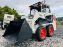 bobcat 553 4WD スキッドステアローダー アワーメーター713h 新品タイヤ ディーゼル車(38枚目)